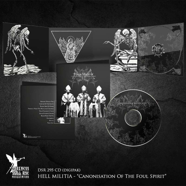 Hell Militia - Canonisation of the Foul Spirit Digi CD